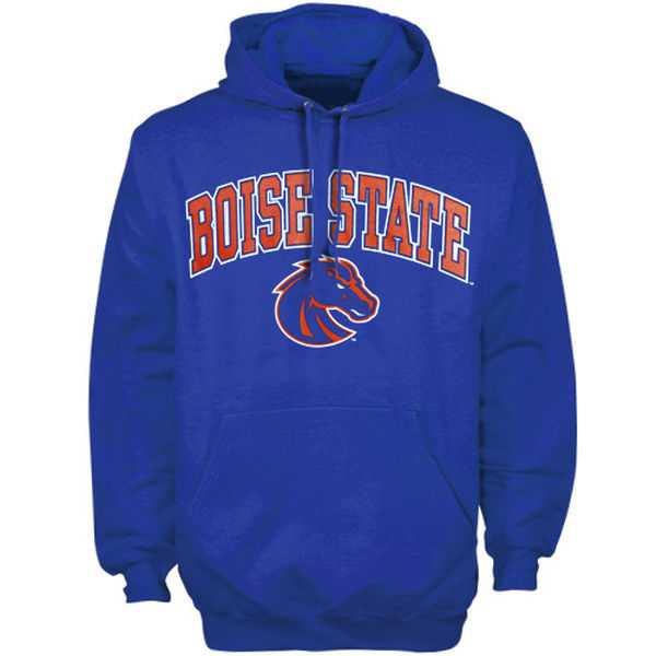 Men's Boise State Broncos Arch Over Logo Hoodie - Royal,We sell and wholesale Men's Boise State Broncos Arch Over Logo Hoodie - Royal on line form chian!